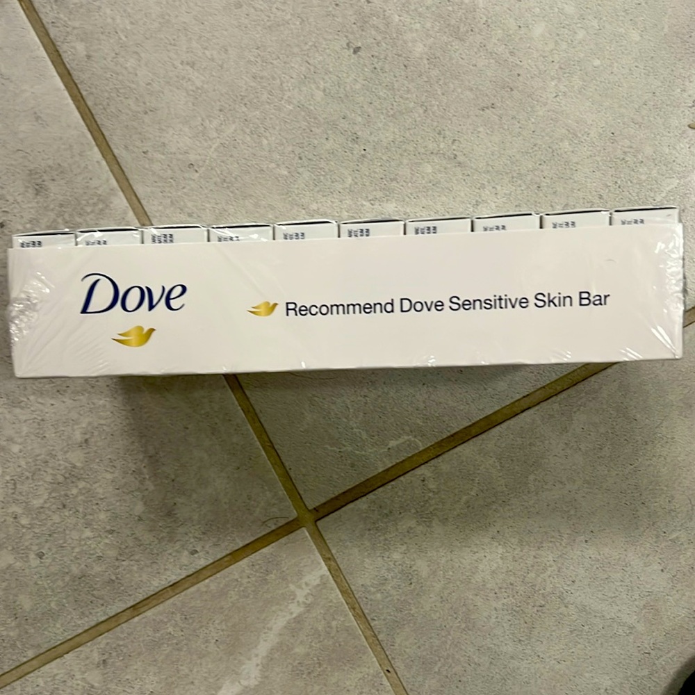 Dove sensitive skin bar soap 30 piece
